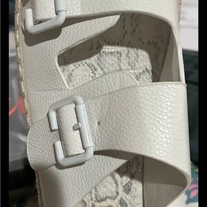 White  Women's Espadrille Sandals